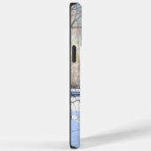 ポルトガルの水犬が雪のクリスマスを過ごした Case-Mate iPhoneケース (裏面 / 右)