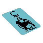 ポルトガルの水犬の立ちカオ・デ・アグア マグネット (右側)