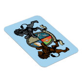 ポルトガルの水犬の紋章 マグネット (右側)