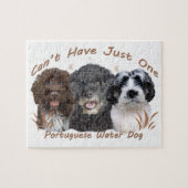 ポルトガルの水犬は一匹しか飼えない ジグソーパズル (横)