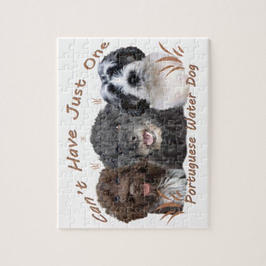 ポルトガルの水犬は一匹しか飼えない ジグソーパズル (縦)