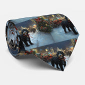 ポルトガルの水犬クリスマスフェスティバルシーズン ネクタイ (ロール)