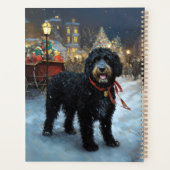 ポルトガルの水犬クリスマスフェスティバルシーズン プランナー手帳 (裏面)