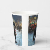 ポルトガルの水犬クリスマスフェスティバルシーズン 紙コップ (右)