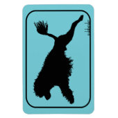 ポルトガルの水犬ダイビング マグネット (縦)