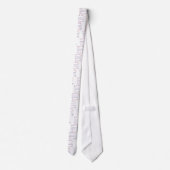 ポルトガルの水犬フーバー ネクタイ (裏面)
