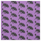 ポルトガルの水犬 – トラック/香り紫2インチ ファブリック (見本)