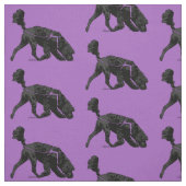 ポルトガルの水犬 – トラック/香り紫3 X 4 ファブリック (見本)