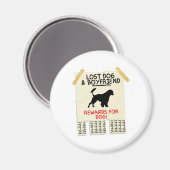 ポルトガルの水犬 マグネット (正面/裏面)