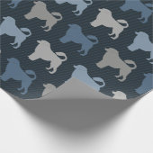 ポルトガルの水犬 ラッピングペーパー (角)