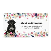 ポルトガルの水犬 ラベル (正面)