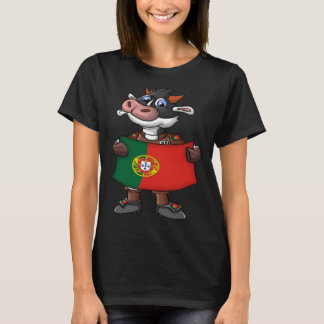 ポルトガルの牛のファン Tシャツ