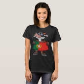 ポルトガルの牛のファン Tシャツ (正面フル)