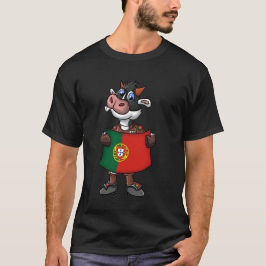 ポルトガルの牛ファン Tシャツ (正面)