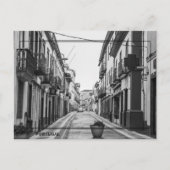 ポルトガルの白黒はがき ポストカード (正面)