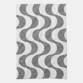 ポルトガルの石黒波 キッチンタオル (縦)