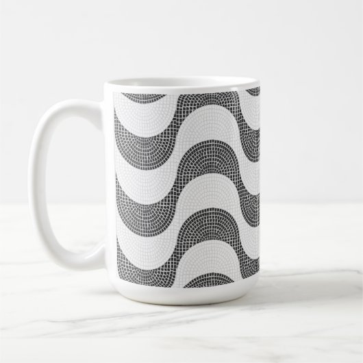 ポルトガルの石黒波 コーヒーマグカップ (左)