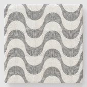 ポルトガルの石黒波 ストーンコースター (正面)