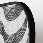 ポルトガルの石黒波 ピックルボールラケット (左詳細)