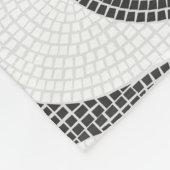 ポルトガルの石黒波 フリースブランケット (角)