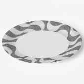 ポルトガルの石黒波 ペーパープレート (アングル)