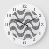 ポルトガルの石黒波 ラージ壁時計 (正面)