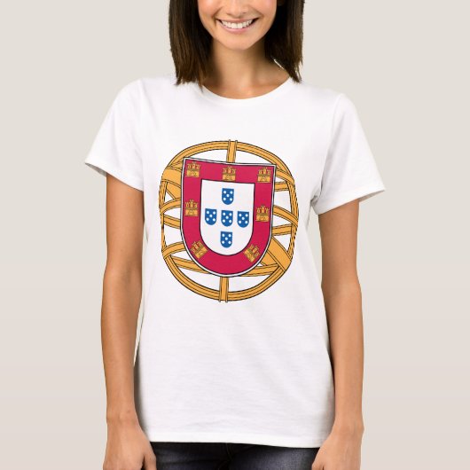 ポルトガルの紋章付き外衣 Tシャツ (正面)