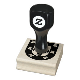 ポルトガルの紋章2" x 2"ゴム印 ラバースタンプ