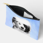 ポルトガルの絵を描ウォータードッグPWDオリジナルドッグアート アクセサリーポーチ (見開き)