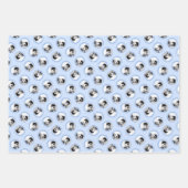 ポルトガルの絵を描ウォータードッグPWDオリジナルドッグアート ラッピングペーパーシート (正面)