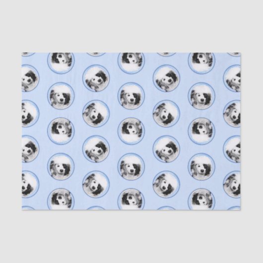 ポルトガルの絵を描ウォータードッグPWDオリジナルドッグアート 薄葉紙 (正面)