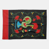 ポルトガルの緑の幸運 キッチンタオル (横)