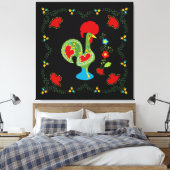 ポルトガルの緑の幸運 キャンバスプリント (インサイチュ (寝室))