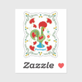 ポルトガルの緑の幸運 シール