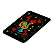 ポルトガルの緑の幸運 マグネット (左側)