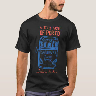 ポルトガルの缶詰イワシ レトロ Tシャツ