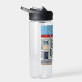 ポルトガルの美しい家で、タイルやアズレホスを持つ ウォーターボトル (右面)