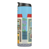 ポルトガルの美しい家で、タイルやアズレホスを持つ タンブラー (回転右)