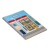 ポルトガルの美しい家で、タイルやアズレホスを持つ ノートブック (右側)