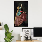 ポルトガルの聖エリザベス1640年 ポスター (ホームオフィス)