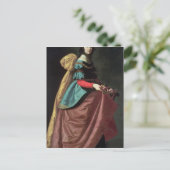 ポルトガルの聖エリザベス1640年 ポストカード (スタンド正面)