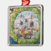 ポルトガルの艦隊のフェスティバル メタルオーナメント (左)