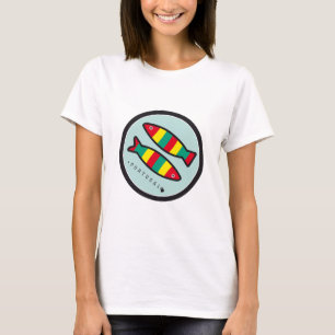 ポルトガルの記号-サーディン Tシャツ