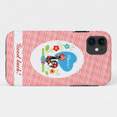ポルトガルの赤い水玉模様 Case-Mate iPhoneケース (裏面(横))