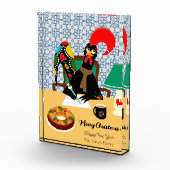 ポルトガルの雄鶏からのクリスマスの挨拶 フォトブロック (右)