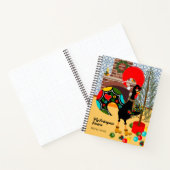 ポルトガルの雄鶏とクリスマスの灯り ノートブック (内部)