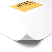 ポルトガルの雄鶏とクリスマスの灯り ポスター (角)