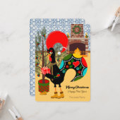 ポルトガルの雄鶏と与えの喜び カード (正面/裏面インサイチュ)