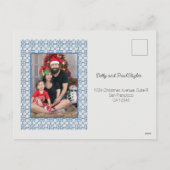 ポルトガルの雄鶏と与えの喜び シーズンポストカード (裏面)