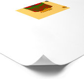 ポルトガルの雄鶏と与えの喜び ポスター (角)